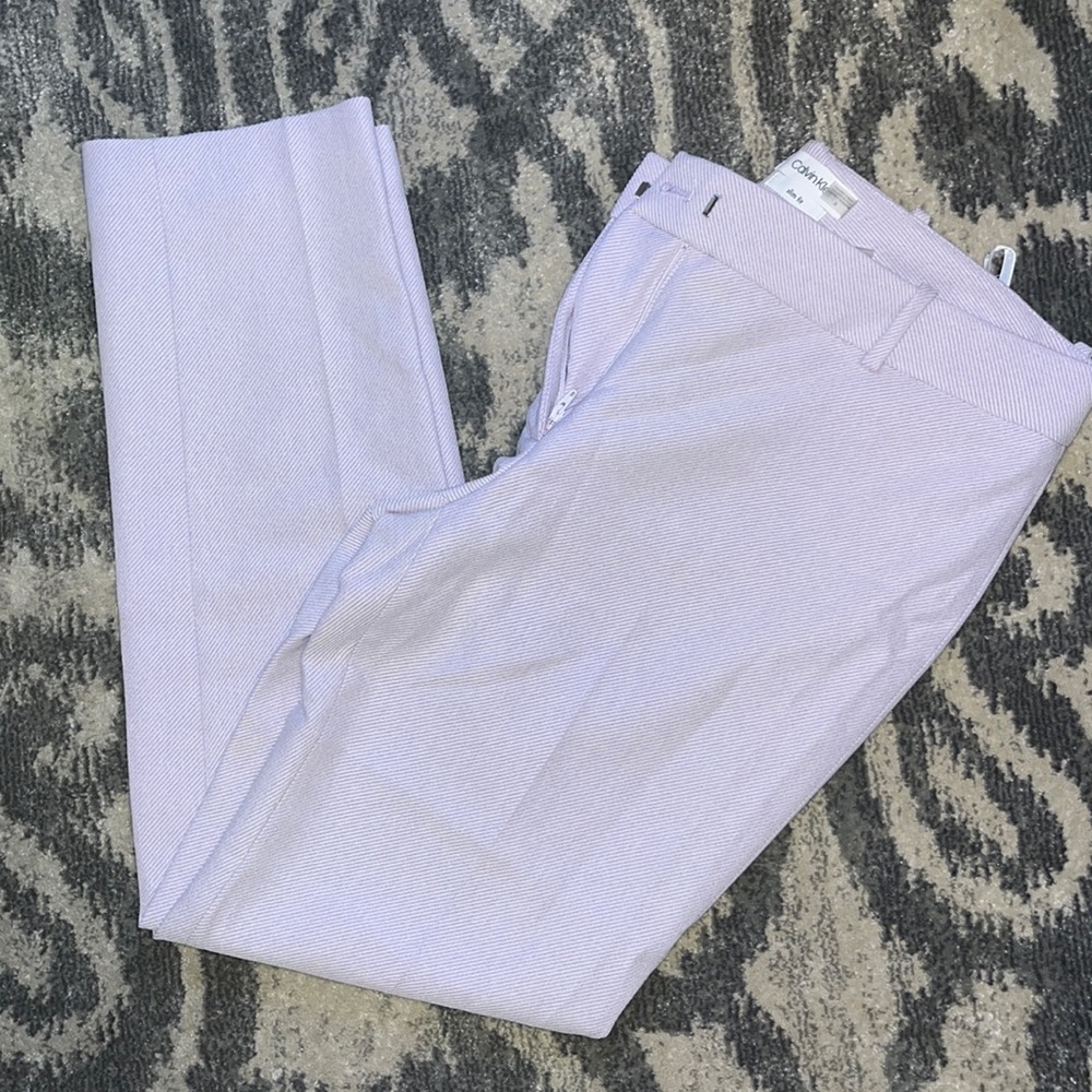 NWOT Lilac Calvin Klein Dress pants size 6